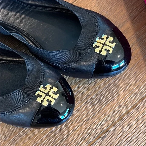 Tory Burch Jolie Black Ballet Flats - Picture 5 of 15